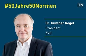 Zitatgeber Dr. Gunther Kegel, ZVEI