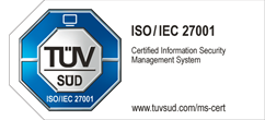 Logo: TÜV Süd zertifiziert