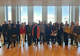 Gruppenbild der Teilnehmer am Kick-Off-Meeting zum Projekt POINT