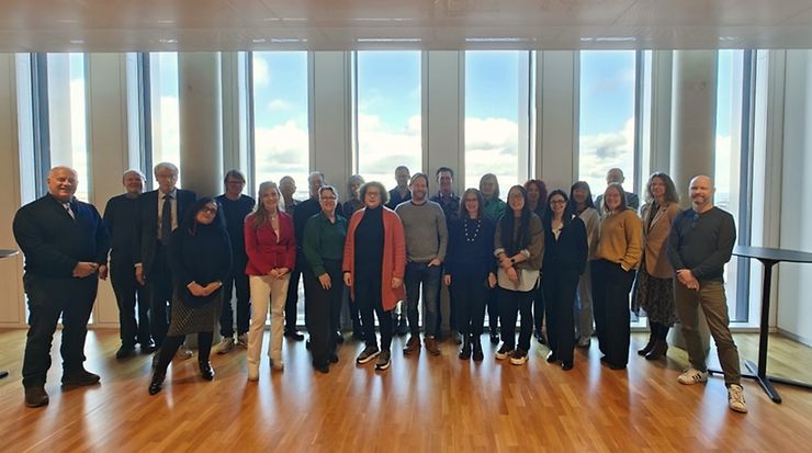 Gruppenbild der Teilnehmer am Kick-Off-Meeting zum Projekt POINT