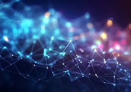 Grafische Darstellung eines Netzes mit Knotenpunkten