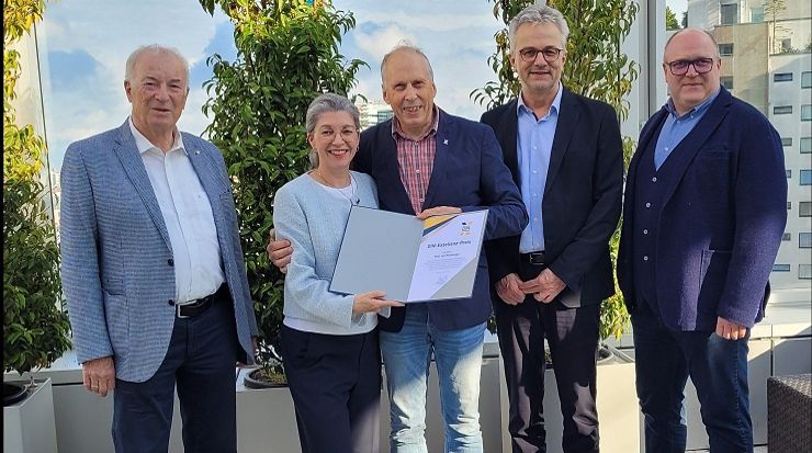 Gruppenfoto von der Verleihung