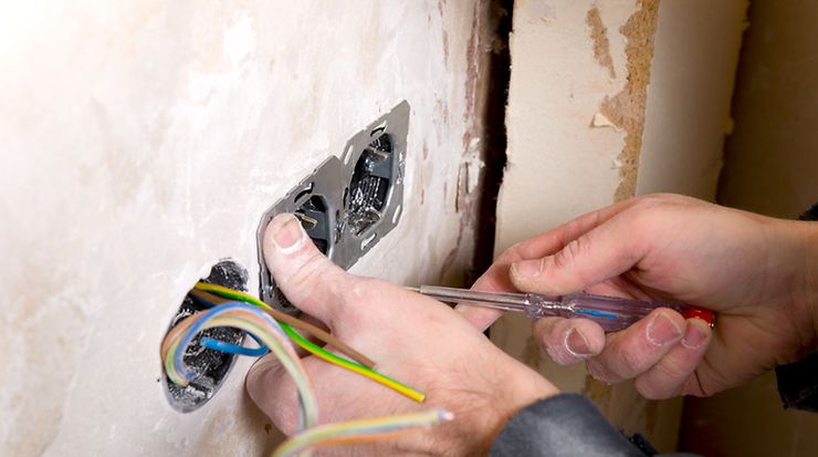 Elektroinstallation in Wohnungen