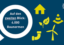 Statische Grafik zu 4.000 Baunormen