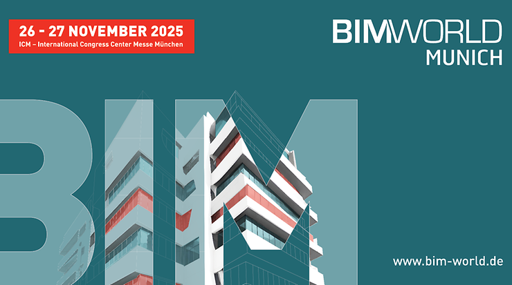 Logo der BIM World Munich vom 26.-27. November 2025