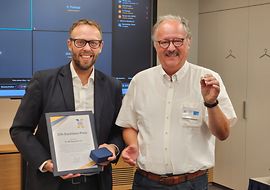 Überreichung des DIN-Exzellenz-Preises an Dr. Wolfang Dörner