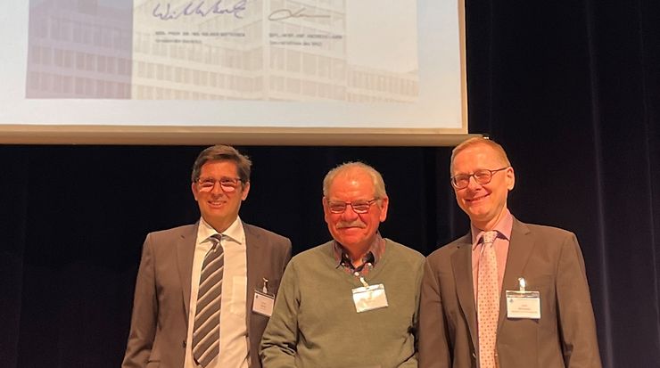 Portrait von Hon.-Prof. Dr.-Ing. Volker Wittstock, Herr Dipl.-Phys. Anton Homm, Dr. rer. nat. Andreas Müller