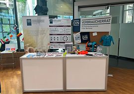 Stand des DIN-Verbraucherrates beim TdoT im BMJV