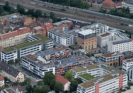 Luftbild Bleyle Quartier in Ludwigsburg