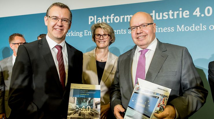 Christoph Winterhalte; Anja Karliczek, Peter Altmaier, 