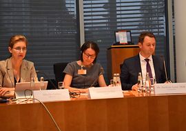 Sibylle Gabler, Lorenza Jachia, Dr. Andreas Lenz, MdB