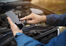 Bereitstellung von PKW-Daten über das Internet