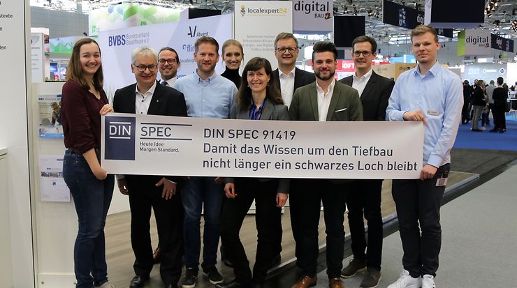 Die DIN SPEC 91419 wurde auf der digitalBau am 12. Februar 2020 vorgestellt.